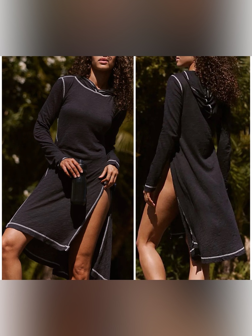 NWT Free People FP Movement New Heights Tunic - black - small